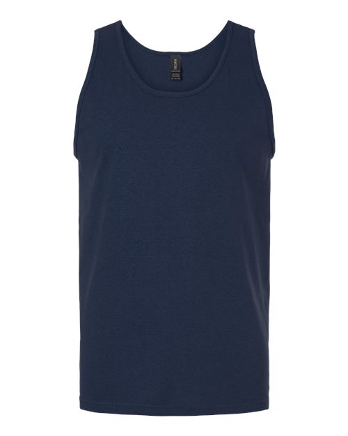Gildan G220 Adult Ultra Cotton  Tank #color_NAVY