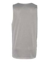 Badger 8529 Pro Mesh Reversible Tank Top #color_Silver/ Black