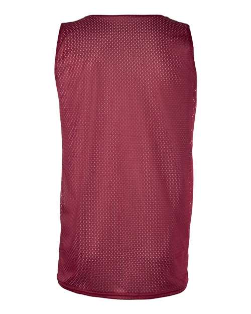 Badger 8529 Pro Mesh Reversible Tank Top #color_Cardinal/ White