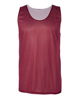 Badger 8529 Pro Mesh Reversible Tank Top #color_Cardinal/ White