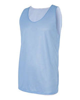 Badger 8529 Pro Mesh Reversible Tank Top #color_Columbia Blue/ White