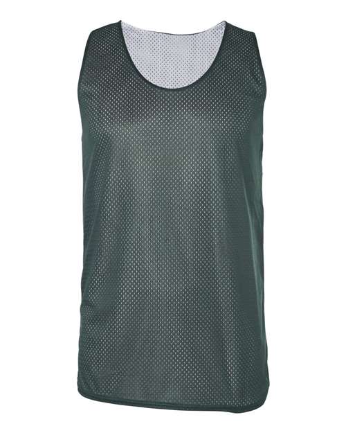 Badger 8529 Pro Mesh Reversible Tank Top #color_Forest/ White
