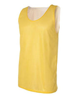 Badger 8529 Pro Mesh Reversible Tank Top #color_Gold/ White