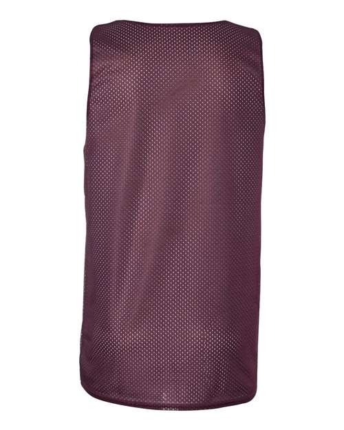 Badger 8529 Pro Mesh Reversible Tank Top #color_Maroon/ White