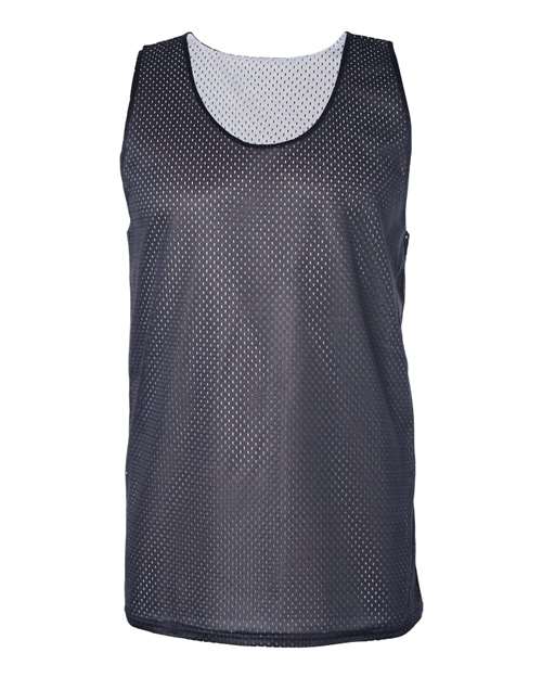 Badger 8529 Pro Mesh Reversible Tank Top #color_Navy/ White