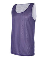 Badger 8529 Pro Mesh Reversible Tank Top #color_Purple/ White