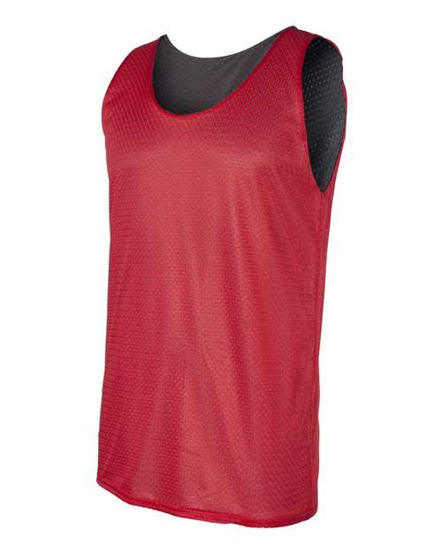 Badger 8529 Pro Mesh Reversible Tank Top #color_Red/ Black