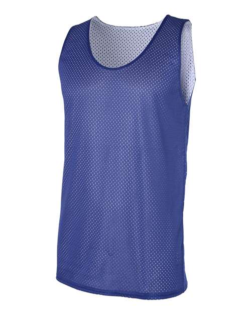 Badger 8529 Pro Mesh Reversible Tank Top #color_Royal/ White