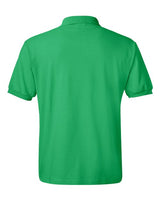 Hanes 054 Adult 50/50 EcoSmart Jersey Knit Polo #color_KELLY GREEN