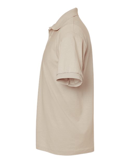 Gildan G880 Adult 50/50 Jersey Polo #color_SAND