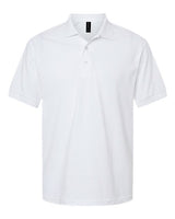Gildan G880 Adult 50/50 Jersey Polo #color_WHITE
