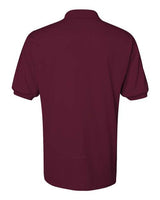 Jerzees 437 Adult SpotShield Jersey Polo #color_MAROON