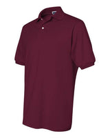 Jerzees 437 Adult SpotShield Jersey Polo #color_MAROON