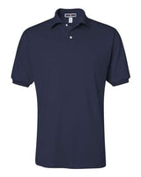 Jerzees 437 Adult SpotShield Jersey Polo #color_J NAVY