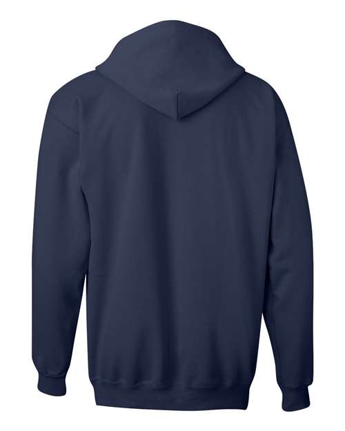 Hanes F280 Adult Ultimate Cotton 90/10 Full-Zip Hooded Sweatshirt #color_NAVY