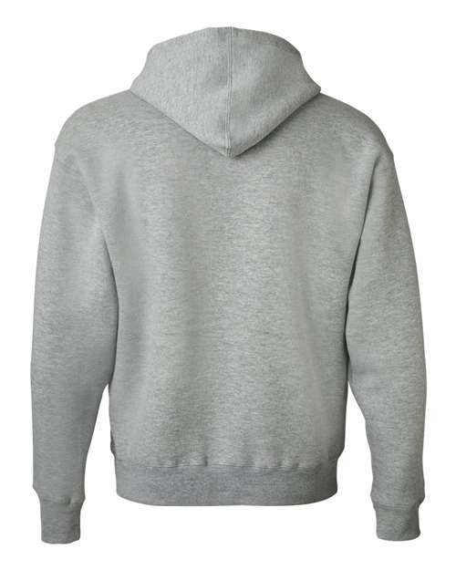 J America JA8821 Adult Premium Full-Zip Fleece Hooded Sweatshirt #color_OXFORD