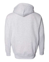 Independent Trading Co. IND4000Z Heavyweight Full-Zip Hooded Sweatshirt #color_Grey Heather