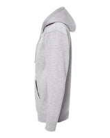 Independent Trading Co. IND4000Z Heavyweight Full-Zip Hooded Sweatshirt #color_Grey Heather