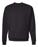 Hanes P1607 Unisex Ecosmart 50/50 Crewneck Sweatshirt #color_BLACK