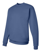 Hanes P1607 Unisex Ecosmart 50/50 Crewneck Sweatshirt #color_DENIM BLUE