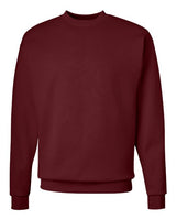 Hanes P1607 Unisex Ecosmart 50/50 Crewneck Sweatshirt #color_MAROON