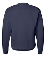 Hanes P1607 Unisex Ecosmart 50/50 Crewneck Sweatshirt #color_NAVY