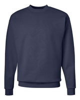 Hanes P1607 Unisex Ecosmart 50/50 Crewneck Sweatshirt #color_NAVY