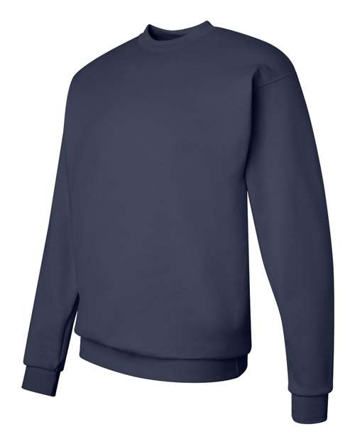 Hanes P1607 Unisex Ecosmart 50/50 Crewneck Sweatshirt #color_NAVY