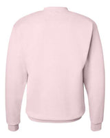 Hanes P1607 Unisex Ecosmart 50/50 Crewneck Sweatshirt #color_PALE PINK