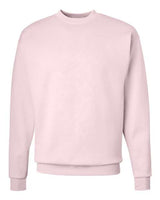 Hanes P1607 Unisex Ecosmart 50/50 Crewneck Sweatshirt #color_PALE PINK