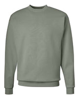 Hanes P1607 Unisex Ecosmart 50/50 Crewneck Sweatshirt #color_STONEWASH GREEN