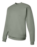 Hanes P1607 Unisex Ecosmart 50/50 Crewneck Sweatshirt #color_STONEWASH GREEN