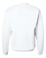 Hanes P1607 Unisex Ecosmart 50/50 Crewneck Sweatshirt #color_WHITE