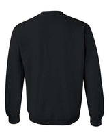 Gildan G180 Adult Heavy Blend 50/50 Fleece Crew #color_BLACK