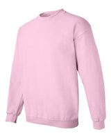 Gildan G180 Adult Heavy Blend 50/50 Fleece Crew #color_LIGHT PINK