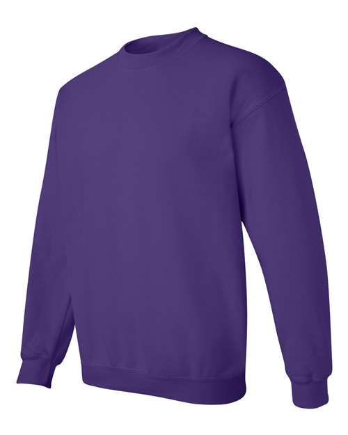 Gildan G180 Adult Heavy Blend 50/50 Fleece Crew #color_PURPLE