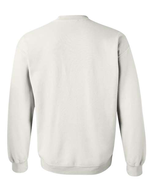 Gildan G180 Adult Heavy Blend 50/50 Fleece Crew #color_WHITE