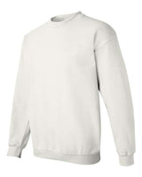 Gildan G180 Adult Heavy Blend 50/50 Fleece Crew #color_WHITE