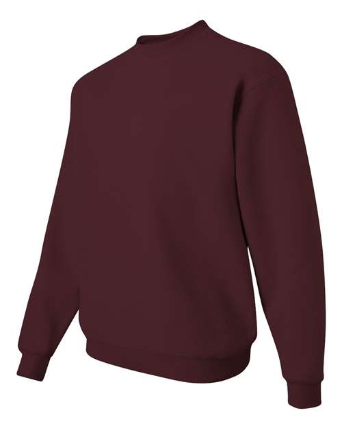 Jerzees 4662 Adult Super Sweats NuBlend Fleece Crew #color_MAROON