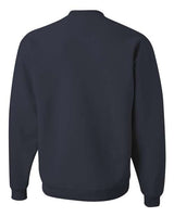 Jerzees 4662 Adult Super Sweats NuBlend Fleece Crew #color_J NAVY