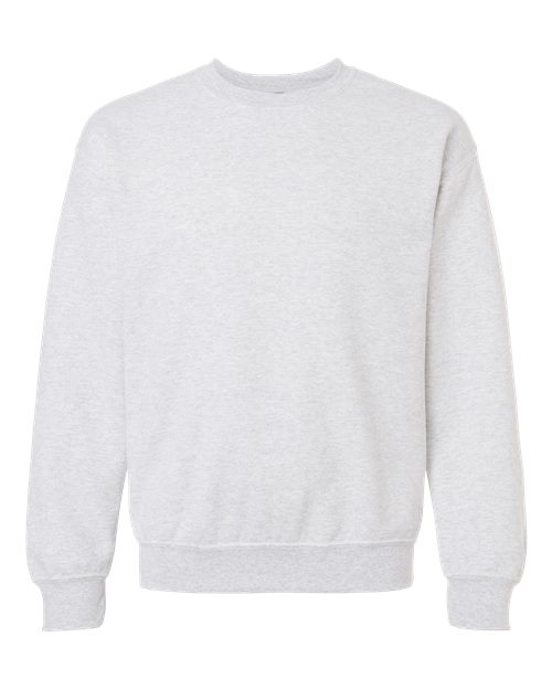 Gildan G120 Adult DryBlend Adult 50/50 Fleece Crew #color_ASH GREY