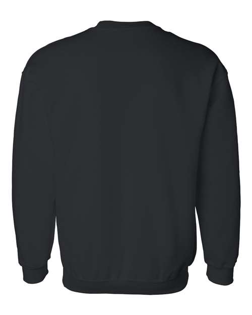 Gildan G120 Adult DryBlend Adult 50/50 Fleece Crew #color_BLACK