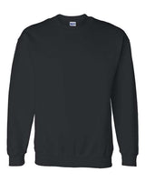 Gildan G120 Adult DryBlend Adult 50/50 Fleece Crew #color_BLACK