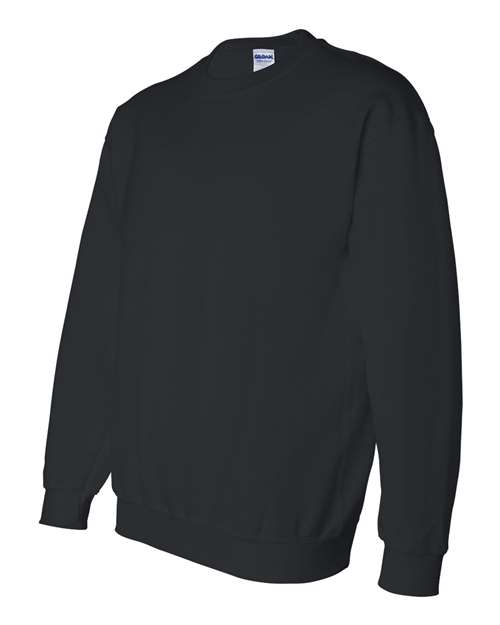 Gildan G120 Adult DryBlend Adult 50/50 Fleece Crew #color_BLACK