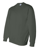 Gildan G120 Adult DryBlend Adult 50/50 Fleece Crew #color_FOREST GREEN