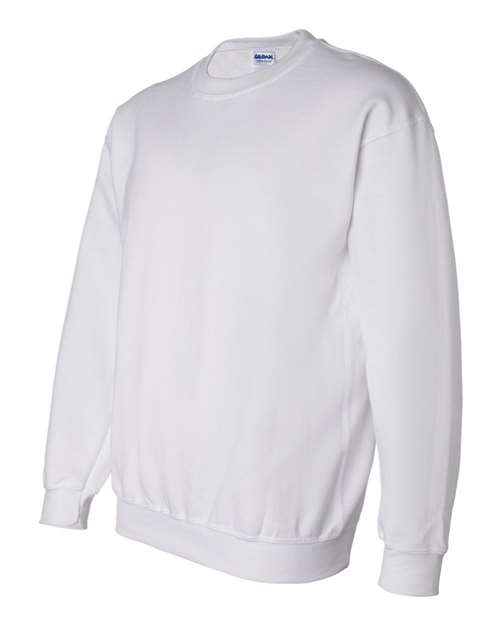 Gildan G120 Adult DryBlend Adult 50/50 Fleece Crew #color_WHITE
