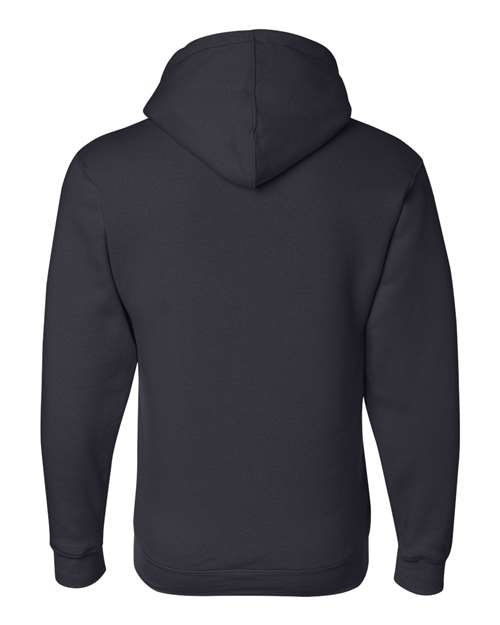 Bayside BA900 Adult  9.5oz., 80% cotton/20% polyester Full-Zip Hooded Sweatshirt #color_NAVY