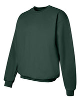 Hanes F260 Adult Ultimate Cotton 90/10 Fleece Crew #color_DEEP FOREST
