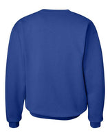 Hanes F260 Adult Ultimate Cotton 90/10 Fleece Crew #color_DEEP ROYAL