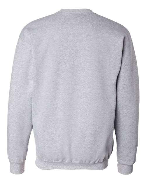 Hanes F260 Adult Ultimate Cotton 90/10 Fleece Crew #color_LIGHT STEEL